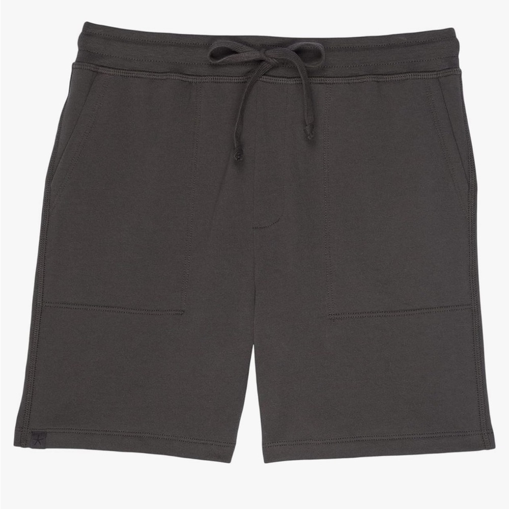 Barefoot dreams Boys Malibu Pima cotton fleece Shorts size 12/14 New